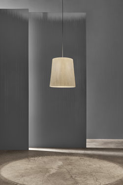 Virginia suspension conique blanche 
