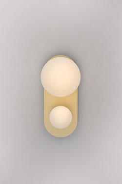 Applique 2 boules de lumière Perspective 497 - Applique by Atelier Areti