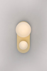 Applique 2 boules de lumière Perspective 497 - Applique by Atelier Areti