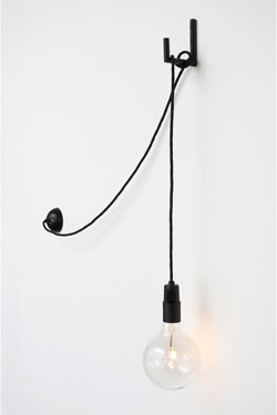 Applique minimaliste noire Hook - Applique by Atelier Areti