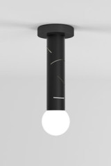 Birch 438 minimalist black ceiling light  - Ceiling lights by Atelier Areti