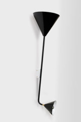 Design black double cone metal wall light - Wall lights by Atelier Areti