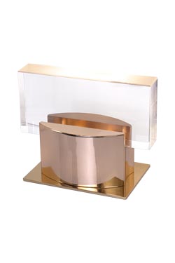 Filao lampe de table de prestige en bronze - Lampe de table by Ateliers&Torsades