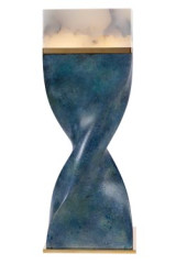 Helico lampe de table en torsade vert-de-gris - Lampe de table by Ateliers&Torsades