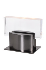 Filao gunmetal bronze table lamp - Table lamps by Ateliers&Torsades