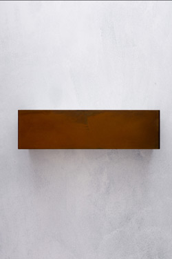 Applique murale rectangulaire en corten Linear - Applique by AXIS71