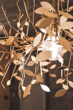 Grand lustre feuillage Indian summer