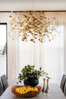 Grand lustre feuillage Indian summer