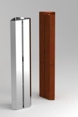 Lampadaire droit en métal du designer Cristophe Gevers Column - Lampadaire by AXIS71