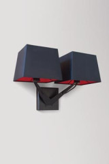 Black and fuchsia double wall light Memory  - Wall lights by AXIS71