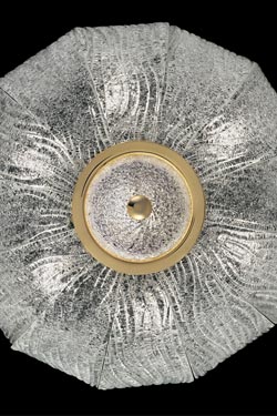 Royal Classic Champagne Crystal Ceiling Light 75cm