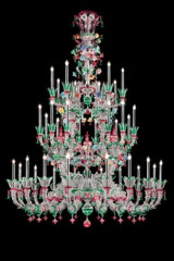 4607 large multicoloured Venetian chandelier 36 lights - Chandeliers by Barovier&Toso