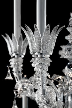 4607 Venetian chandelier transparent 20 lights