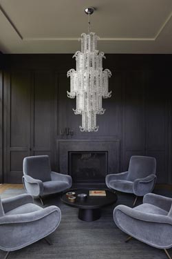 New Felci Art Deco 18-light Venice Crystal Chandelier