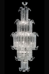 New Felci Art Deco 18-light Venice Crystal Chandelier - Chandeliers by Barovier&Toso