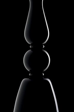 Palladiano black opaque venetian crystal chandelier 18 lights