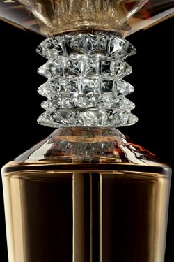 Rosati contemporary crystal chandelier marron glacé 9 lights