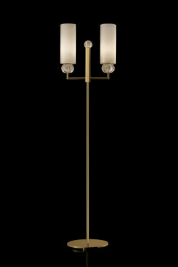 Gallia lampadaire classique avec diffuseur opale beige - Lampadaire by Barovier&Toso