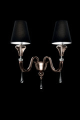 Maryland applique néoclassique en cristal marron glacé - Applique by Barovier&Toso
