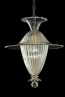Fanali Veneziani venetian lantern pendant 42cm - Pendants by Barovier&Toso
