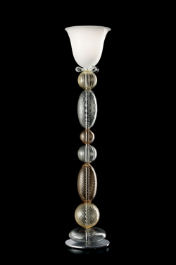 Perseus lampadaire contemporain en cristal de Murano  - Lampadaire by Barovier&Toso