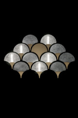 Tuileries applique Art Déco en cristal rugiada et bronze 105cm - Applique by Barovier&Toso