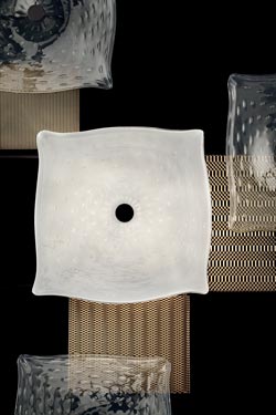 Alumina large contemporary wall light  Art Deco 