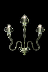 Bissabossa green Venetian crystal wall lamp - Wall lights by Barovier&Toso