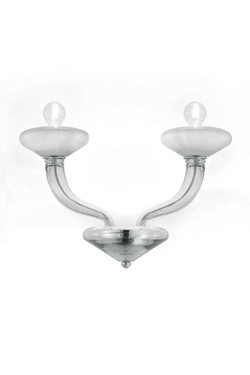 Windsor classic wall light in grey crystal - Wall lights by Barovier&Toso