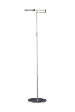 Articulated floor reading lamp with integrated LED light - Floor lamps by Baulmann Leuchten