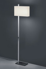 LED floor lamp, polished nickel - Floor lamps by Baulmann Leuchten