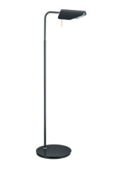 Swivel reading light in black metal - Floor lamps by Baulmann Leuchten