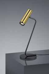Lampe de table Design dorée et noire  - Lampe de table by Baulmann Leuchten