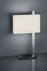 Lampe de table éclairage LED, en nickel poli - Lampe de table by Baulmann Leuchten