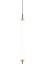 Longue suspension tube blanc et or - Suspension by Baulmann Leuchten