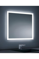 Miroir lumineux carré 70cm - Salle de bains by Baulmann Leuchten