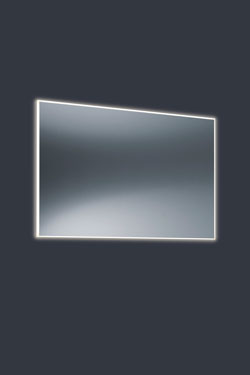 Miroir lumineux minimaliste éclairage LED intégré - Miroir by Baulmann Leuchten