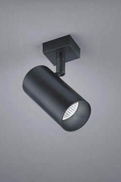 Black adjustable spotlight - Spotlights by Baulmann Leuchten