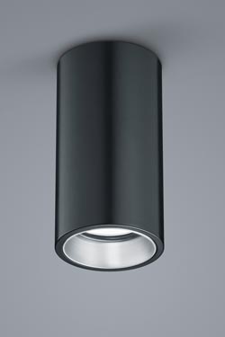 Spotlight tube black inside silver - Spotlights by Baulmann Leuchten