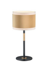 Black and gold table lamp - Table lamps by Baulmann Leuchten
