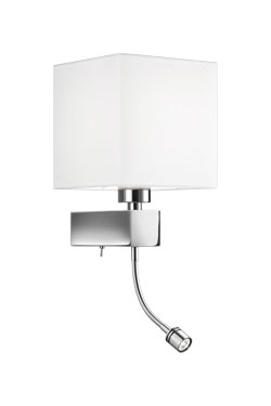 Bedside wall lamp + reading light - Wall lights by Baulmann Leuchten