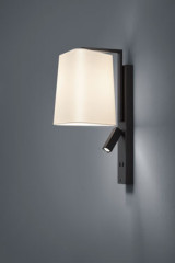 Black design wall lamp + reading lamp  - Wall lights by Baulmann Leuchten