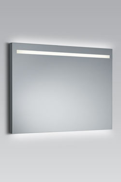 Straight UC+ miroir lumineux à éclairage LED 100cm - Salle de bains by bpe:LICHT