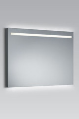 Straight UC+ miroir lumineux à éclairage LED 100cm - Salle de bains by bpe:LICHT