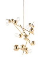 Galaxy Chandelier Brass Constellation 5 lights - Chandeliers by Brand Von Egmond