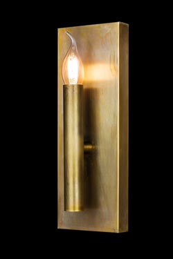 Shiro golden candle wall light - Wall lights by Brand Von Egmond