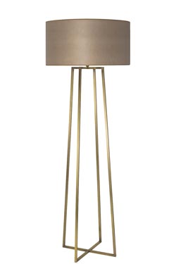 Large floor lamp four  connected feet in brass LD76 - Floor lamps by Casadisagne