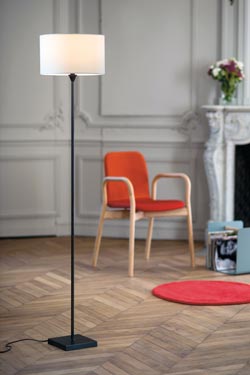 Slim floorlamp  in brass LD12 - Floor lamps by Casadisagne