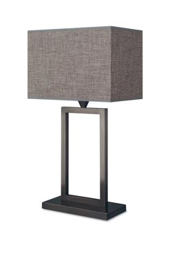 Lampe de table bronze patiné L154 - Lampe de table by Casadisagne