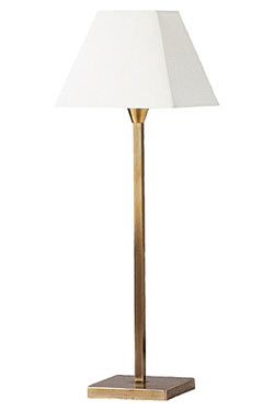 Golden metal medium table lamp L122  - Table lamps by Casadisagne